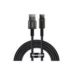 Baseus Tungsten Gold Usb To Type-C 100W 1M Hızlı Şarj Data Kablosu Siyah