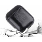 Basias Apple Airpods Kulaklık Suni Deri Kılıf Airpods 1. 2. Nesil Kılıf - Siyah