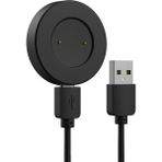 Basias Huawei Watch Gt 2 Watch Gt 2e Uyumlu Manyetik USB Şarj Kablosu 1 Metre - Siyah