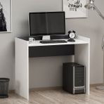 Basıc Çalışma Masası - 94x50x80 - Beyaz - Antrasit