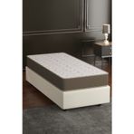Basic Full Ortopedik Lux Bamboo Yaylı Yatak, Çift Taraflı Kullanım, Yüksek Konfor 90x200 cm