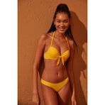 Basic Hipkini Sarı Bikini Altı - Ten - 34