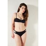 Basic Kesik Detaylı Siyah Bikini Altı - 34