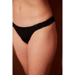 Basic Macrame Bikini Altı - 34 - Siyah