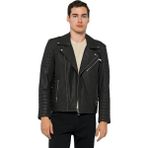 Basic & More Basics & More Erkek Motorcu Deri Ceket - 6735 - Kahve - 3XL