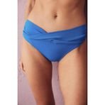 Basic Twist Beli Geçme Detaylı Bikini Altı - Mavi - 36
