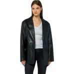 Basics&More Kadın Oversize Blazer Ceket - OB Siyah L-XL