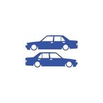 Basık Tofaş Şahin Doğan Sticker 17X17 Cm Mavi
