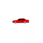 Basık Tofaş Şahin Sticker Kelebek Cam Oto Sticker Kırmızı - -
