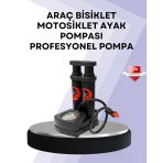 Basınç Saatli Ayak Pompası Bisik Ve Araç Uyumlu