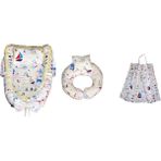 Başkaya Shopping Baby Nest Bebek Yatak+Emzirme Destek Minderi+Önlüğü