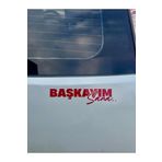 Başkayım Sana Yazı JDM Araba Motosiklet Cam Etiket Sticker 19x5CM