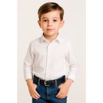 Başkent Çanta Unisex Çocuk Deri Kot ve Kumaş Pantolon Kemeri - 90 cm - Siyah