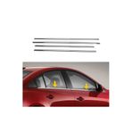 Başkent Oto Dizayn Renault Megane 2 Sedan Krom Cam Çıtası 4 Parça 2004-2010 P. Çelik