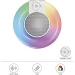 Başkent Tekno D65 Beyaz RGB Işıklı Kablosuz Bluetooth Hoparlör