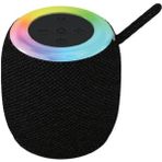 Başkenttekno Bluetooth Hoparlör Rgb Işıklı USB Fm Destekli Radyo D10 - Siyah