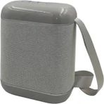 Başkenttekno Fm Radyo Özellikli Aux USB Kart Okuyucu Portlu Bluetooth Hoparlör Speaker 523 - Gri