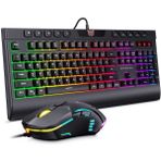 Başkenttekno Onikuma G21 Rgb Oyuncu Klavye Mouse Seti - Siyah