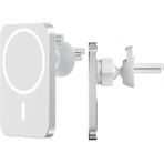 Başkenttekno W1106 Magnetic Magsafe Wıreless Araç Telefon Tutucu ve Kablosuz Şarj Cihazı - Siyah