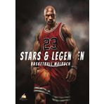 Basketball Malbuch – Stars & Legenden: 55 Ausmalmotive von aktuellen und ehemaligen Top-Profis der amerikanischen Basketball-Liga. Ausmalbuch für Kinder ab 6 Jahren.