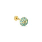 Basketball Model Mavi Opaltragus Piercing