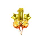 Basketbol Folyolu Yaş Balon Set, 1