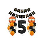 Basketbol Temali Doğum Günü Balon Set Konsepti, 5