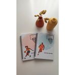 Basketbol Temalı Spiralli 15x21 cm Haftalık Planlayıcı defter