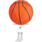 Basketbol Topu 7 Numara Iç Dış Mekan Turuncu Basketbol Topu ( Hediyeli )