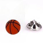 Basketbol Topu Yaka İğnesi Rozet