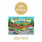 Baskı Atölyesi 200 Parça Ahşap Puzzle Kara Ve Hava Araçları
