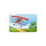 Baskı Atölyesi 54 Parça Ahşap Puzzle Uçak Pzl 1077