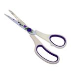 Baskı Desenli Kumaş Makası DS-805 Mor