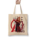 Baskı DüBayan Günlük Çantakkanı Avangers Scarlett Witch Bez Çanta