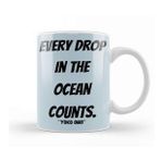 Baskı Dükkanı 2 Yoko Ono Quote Lovers Gift Vintage Retro Rainbow Kupa Bardak