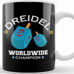 Baskı Dükkanı Adorable Dreidel Worldwide Champion Funny Hanukkah Kupa Bardak