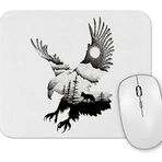 Baskı Dükkanı Agente Bart Simpson Mouse Pad