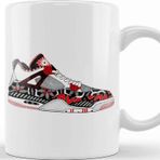 Baskı Dükkanı Air Jordan 11 Retro 72 10 Release Fans Art Kupa