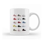 Baskı Dükkanı Air Jordan Too Many Sneakers Kupa Bardak