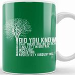Baskı Dükkanı Alan Partridge Dutch Elm Did You Know Quote Kupa