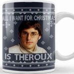 Baskı Dükkanı All I Want For Christmas İs Louis Theroux Knit Pattern Kupa Bardak
