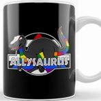 Baskı Dükkanı Allysaurus Pride Dinosaur Kupa