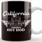 Baskı Dükkanı American California Classic Old Hot Rod Muscle Cars Garage Kupa