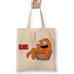 Baskı Dükkanı American Dad Klaus the Fish Bez Çanta