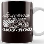 Baskı Dükkanı American Vintage Racers Hot Rod Classic Old Speed Vehicle Kupa Bardak