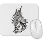 Baskı Dükkanı Angel Sketch Mouse Pad