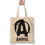 Baskı Dükkanı Animal Logo Bez Çanta