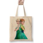 Baskı Dükkanı Anna Frozen Fever Elsa Frozen Bez Çanta
