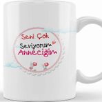 Baskı Dükkanı Anneler Günü Annelere Hediye 029 Kupa