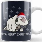 Baskı Dükkanı Appa Merry Christmas Avatar Kupa